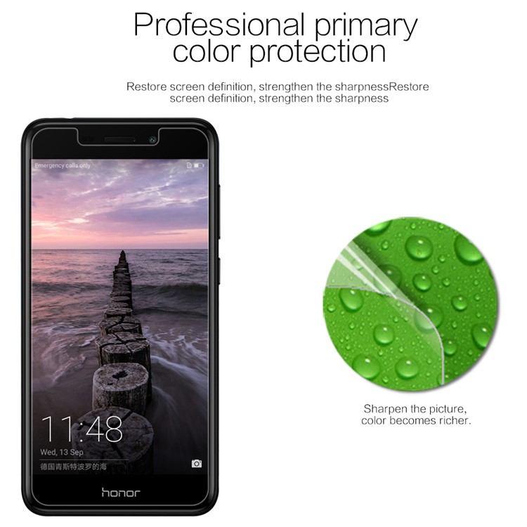 NILLKIN HD Clear Anti-fingerprint LCD Screen Protector Film for Huawei Honor 6C Pro / V9 Play-2
