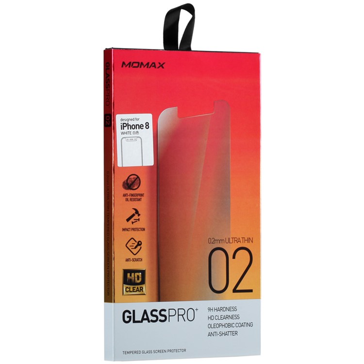 Momax 0.2mm 9H Anti-explosion Tempered Glass Film for iPhone Xs / X (Ten)-7