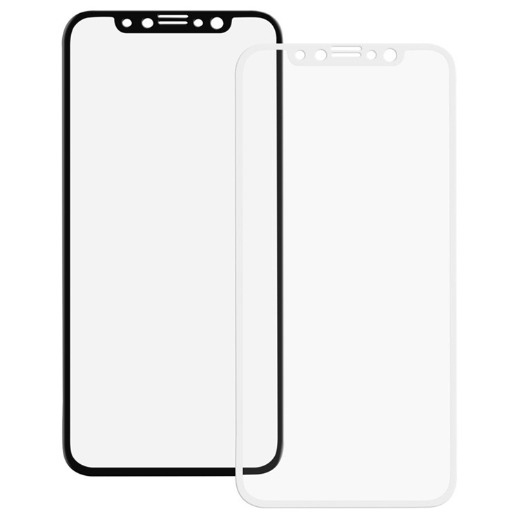 MOMAX 0.2mm Full Size Anti-explosion Tempered Glass Film for iPhone XS / X 5.8-inch - White-7
