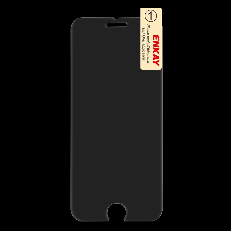 ENKAY 10pcs / Set Iphone 7 Plus / Iphone 8 Plus Ausgeglichenes Glasschirmschützer 0.26mm 9H 2.5D Bogenrand-3