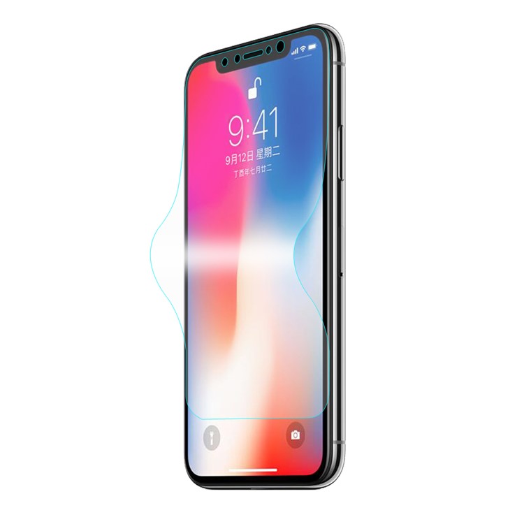 Hat Prince 0.1mm Cobertura Full Soft Screen Protector Filme Para Iphone (2019) 5.8 " / Xs. / X 5,8 Polegadas-7