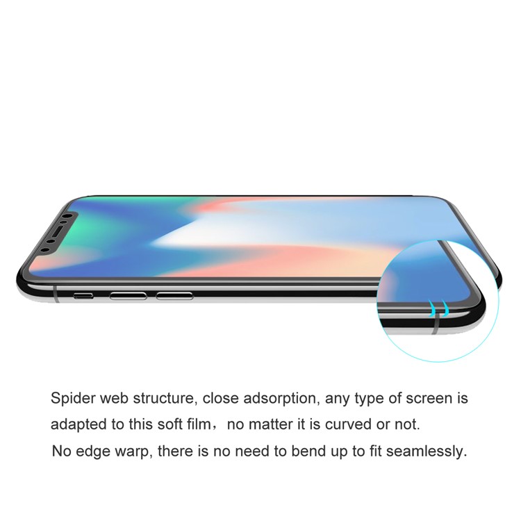 HAT PRINCE 0,1 Mm Voller Schutzfolie Für IPhone X / 10 5,8 Zoll-8