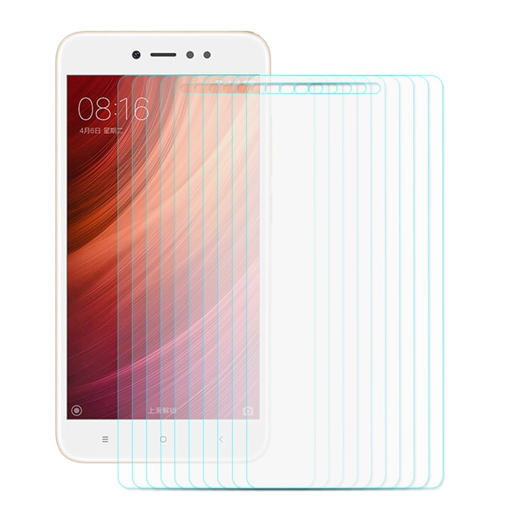 ENKAY 10PCS/Set Tempered Glass Screen Protectors 0.26mm 9H 2.5D Arc Edge for Xiaomi Redmi Note 5A-2