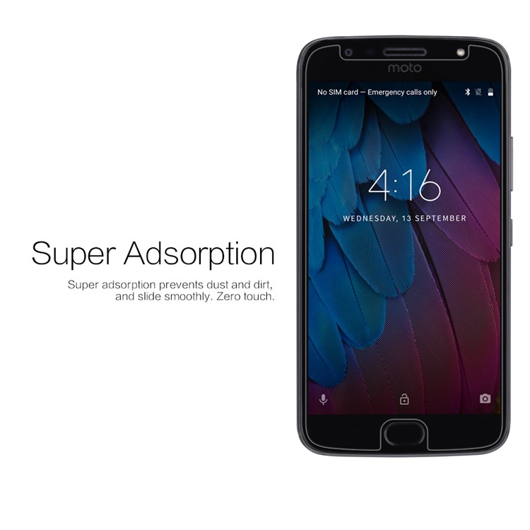 NILLKIN HD Clear Screen Guard Anti-fingerprint Protector Film for Motorola Moto G5S Plus-3