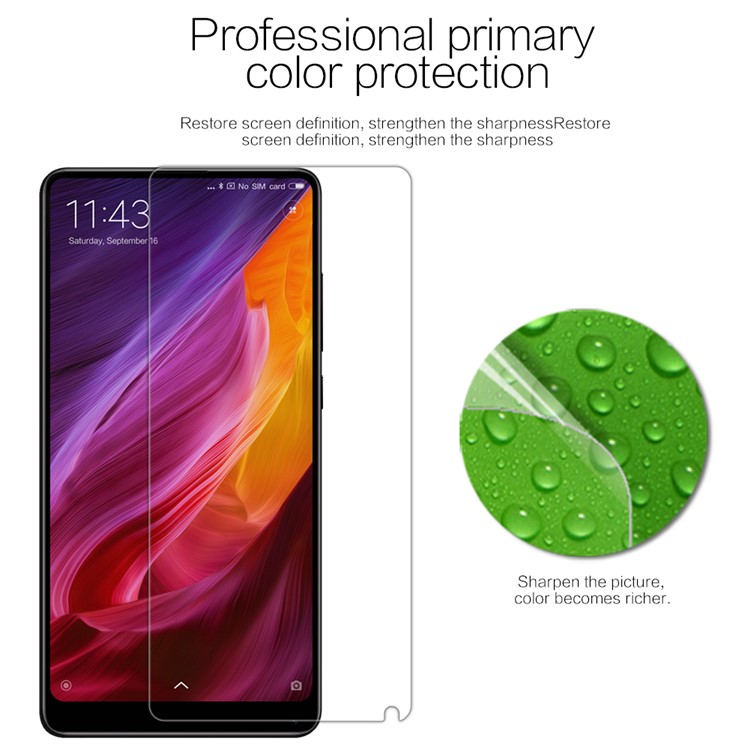 NILLKIN HD Clear Screen Guard Anti-fingerprint Protector Film for Xiaomi Mi Mix 2-2