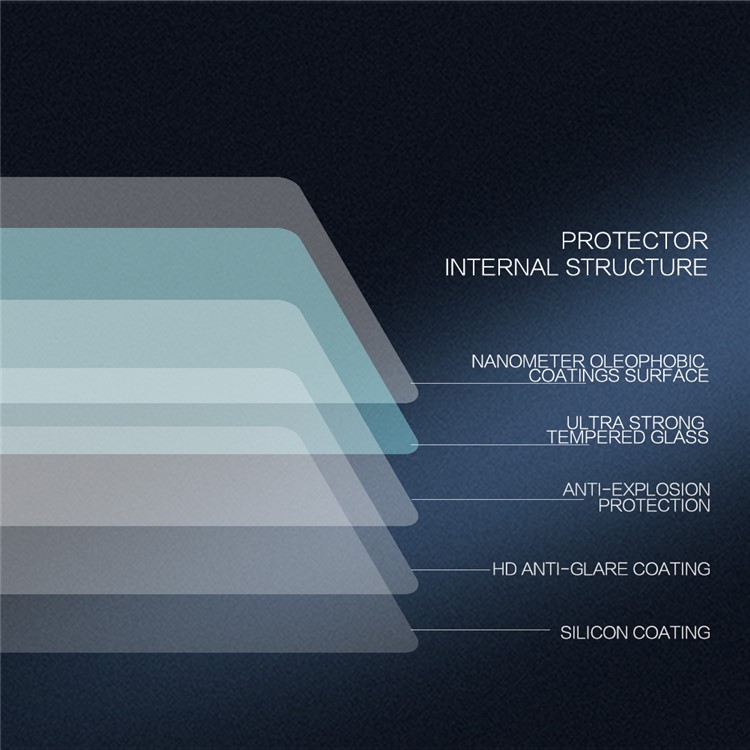NILLKIN Amazing H + PRO protetor de tela de vidro temperado anti-explosão para Xiaomi Mi Mix 2-10