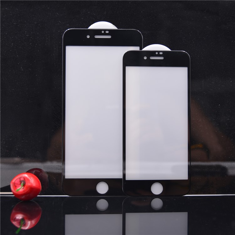 PDGD Silk Print 3D 0.3mm Curved Full Size Tempered Glass Screen Protector for iPhone 8 4.7inch - Black-3
