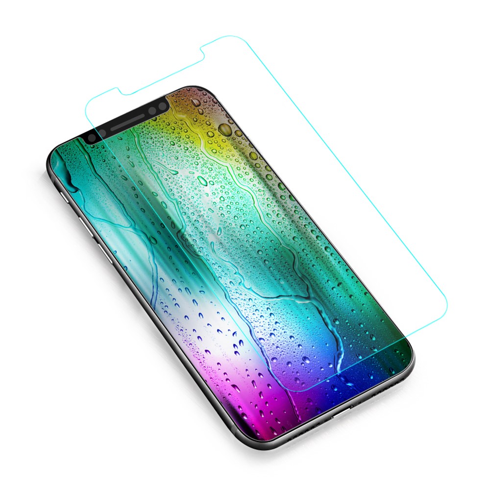 Película protectora del protector de la pantalla del vidrio templado de RURIHAI 0.26mm para el iPhone X-1