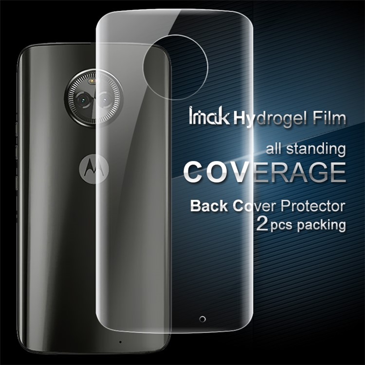 

IMAK 2PCS Soft Hydrogel Back Protector Films for Motorola Moto X4