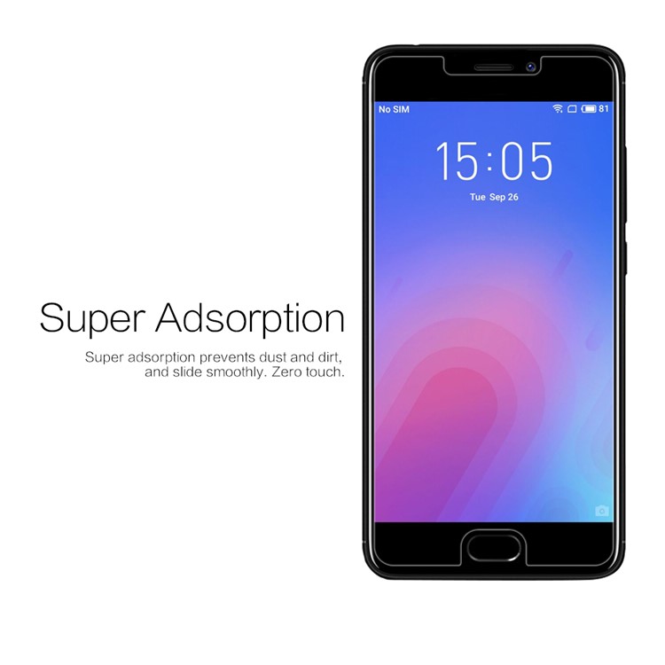 NILLKIN HD Clear Screen Guard Anti-fingerprint Protector Film for Meizu M6-3