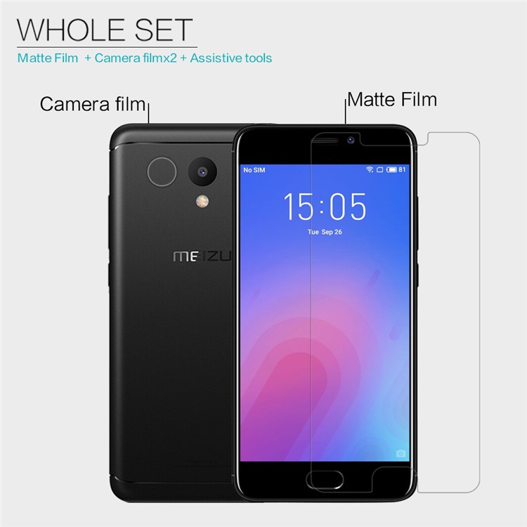 NILLKIN Matte Anti-scratch Screen Protector Film for Meizu M6-5