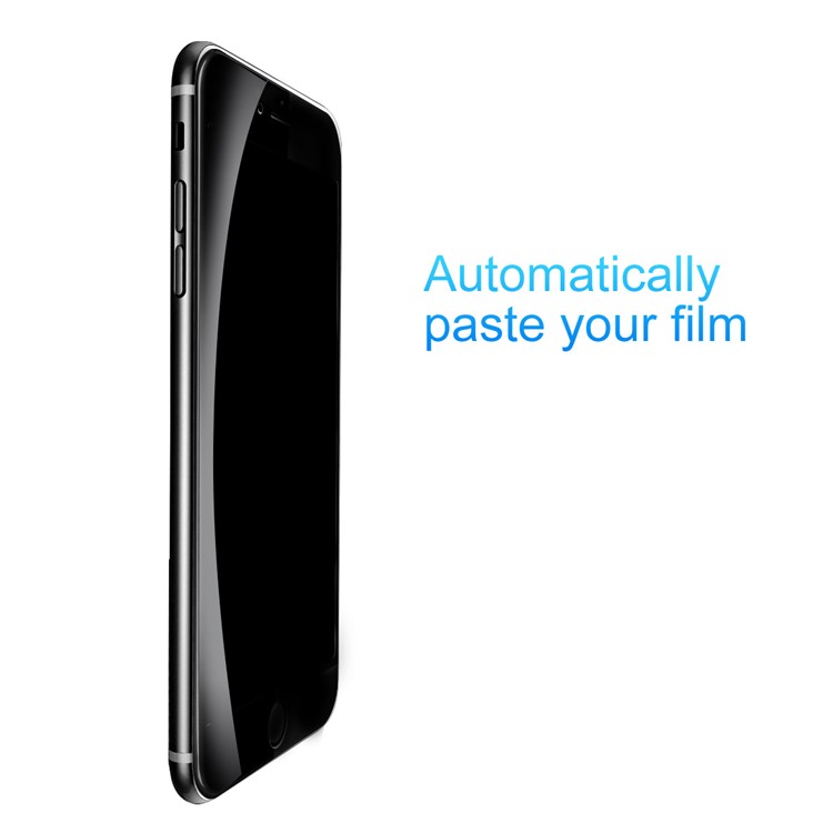 BASEUS for iPhone 8 Plus/7 Plus 5.5 inch 3D Curved Soft PET Full Screen Tempered Glass Protector Film 0.23mm - Black-4