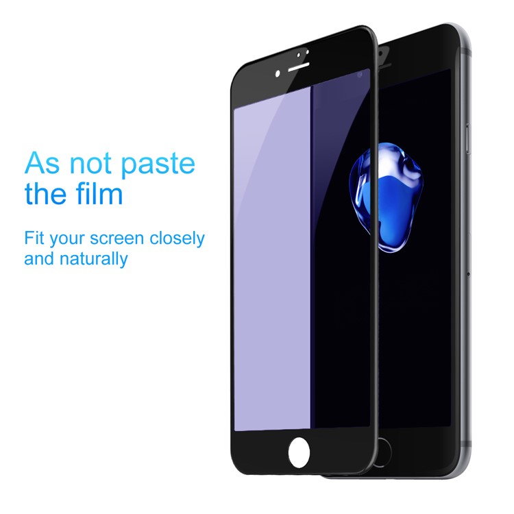 BASEUS Anti-blue-ray 0.23mm Soft PET Cobertura completa protetor de tela de vidro temperado para iPhone 8 Plus / 7 Plus 5.5 inch - negro-3