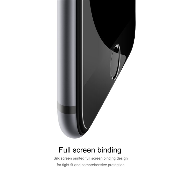 BASEUS 0.2mm Hartglas Displayschutzfolie Für IPhone 8 Plus / 7 Plus Siebdruck In Voller Größe - Schwarz-3
