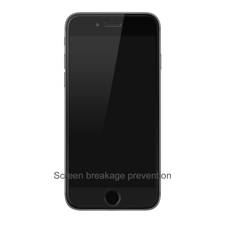 BASEUS 0.2mm Hartglas Displayschutzfolie Für IPhone 8 Plus / 7 Plus Siebdruck In Voller Größe - Schwarz-7