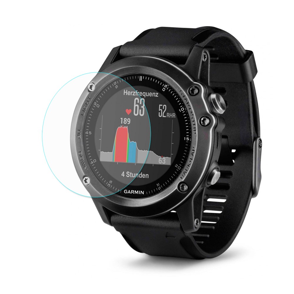 Hat Prince 2 Teile / Satz 2,15d 0,2mm 9H Gehärtetes Glasschirmschutz Für Garmin Fenix ​​3 HR-Bogenkante