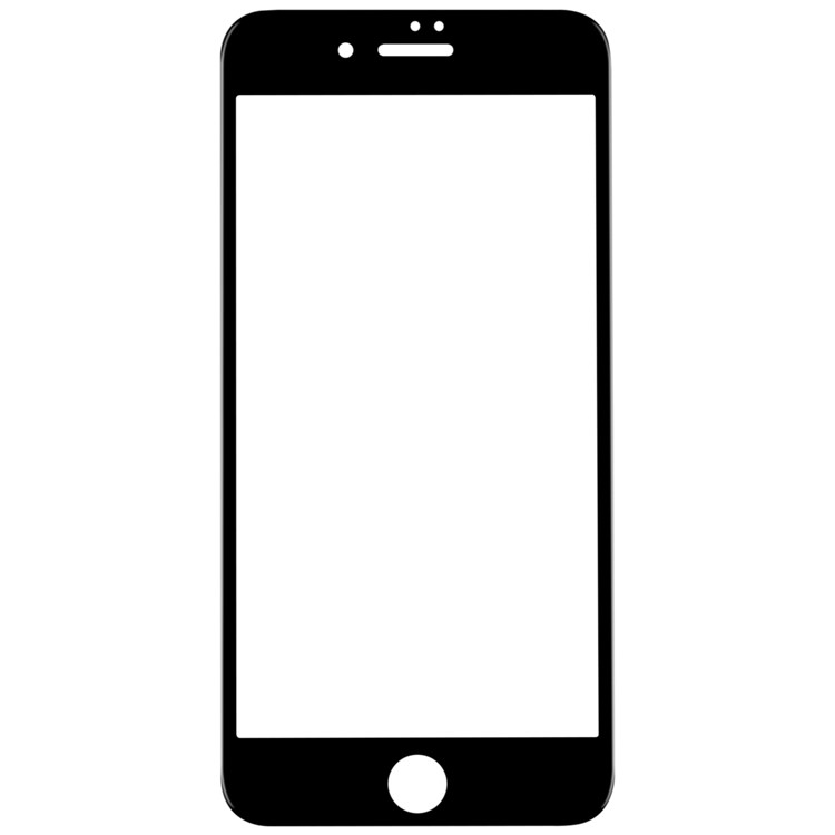 MOMAX 0.2mm película protectora de vidrio templado antideslumbrante para iPhone 8 Plus / 7 Plus - Negro-2