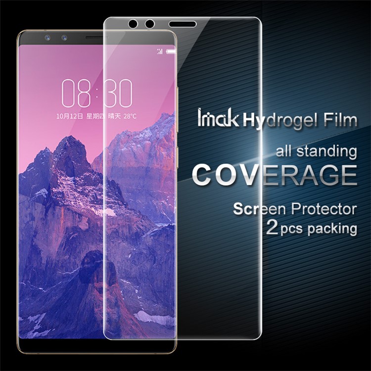 

IMAK Для ZTE Nubia Z17S 2шт Мягкая Гидрогелевая Защитная Пленка С Полным Экраном, nubia Z17S