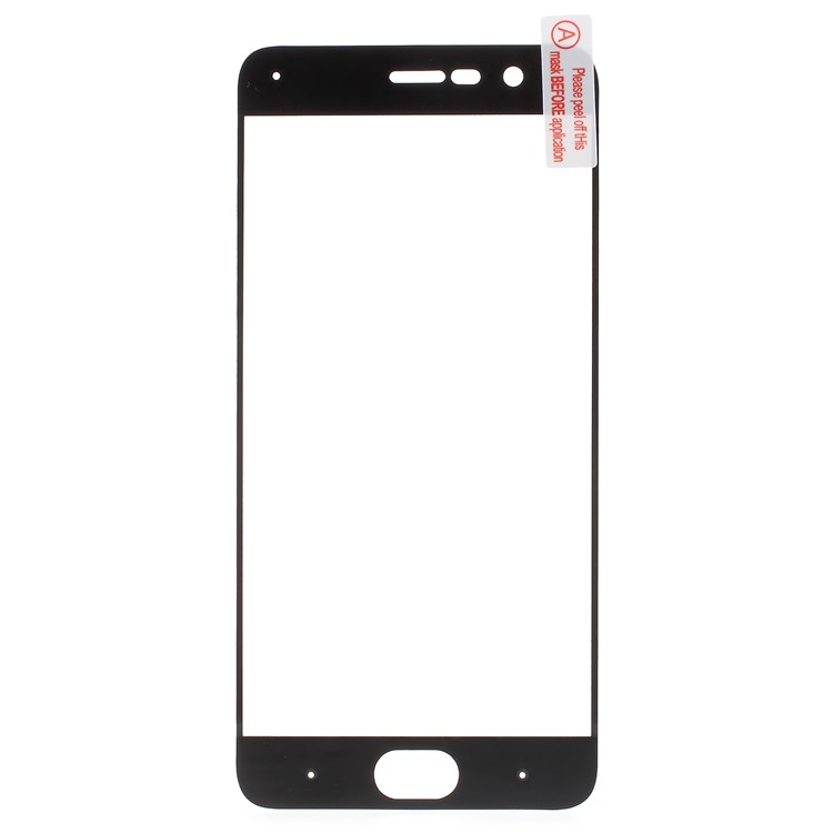 Silk Printing Full Size Tempered Glass Screen Protector for Xiaomi Mi Note 3 - Black-2