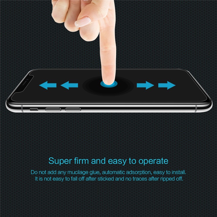 NILLKIN Amazing H Tempered Glass Anti-burst Screen Protector Film for iPhone X-9