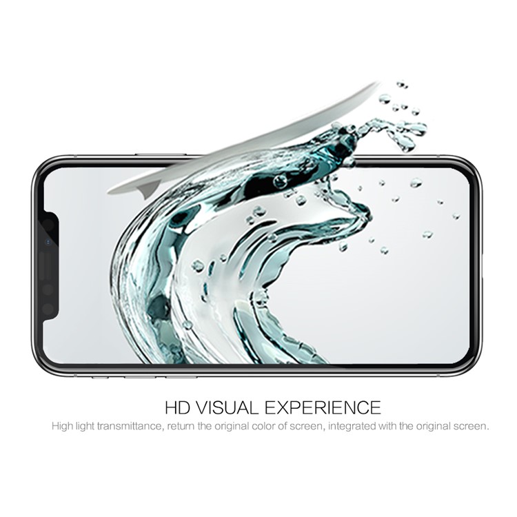 NILLKIN Amazing CP+ Nanometer Anti-explosion Tempered Glass Screen Film for iPhone X - Black-3