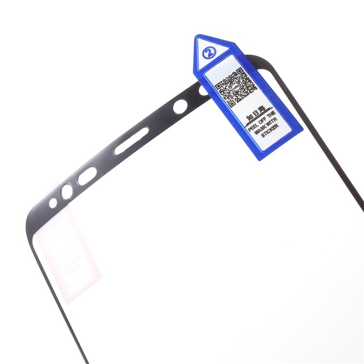 RURIHAI 3D Anti-explosion Soft PET Full Screen Protector Shield Film for Samsung Galaxy S8 Plus G955 - Black-4