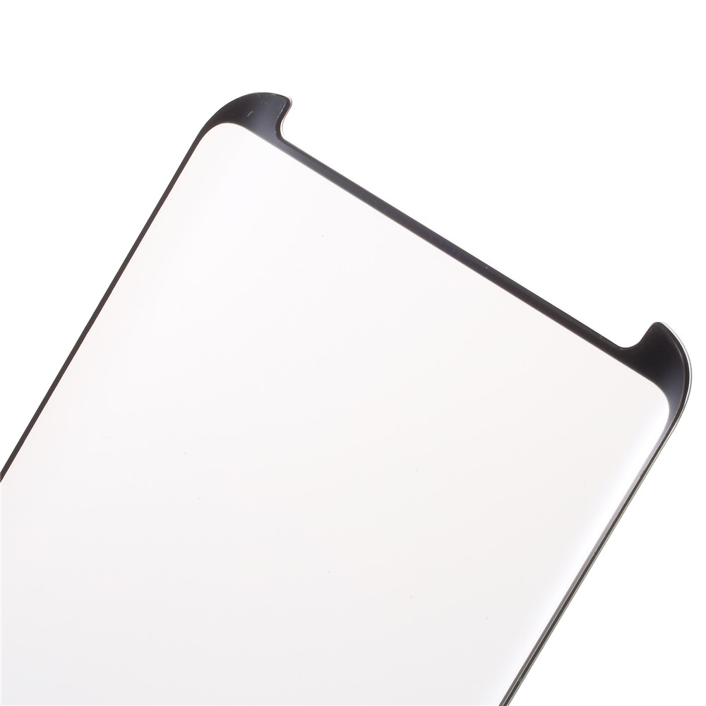 RURIHAI for Samsung Galaxy S8 SM-G950 3D Curved Full Tempered Glass Screen Protector Film + Screen Protector Pushing Plate - Black-5