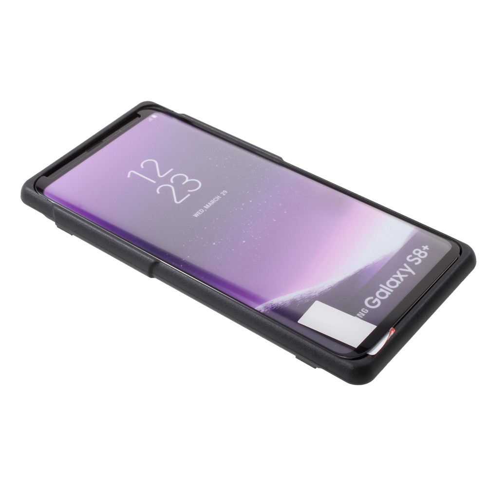 RURIHAI for Samsung Galaxy S8 SM-G950 3D Curved Full Tempered Glass Screen Protector Film + Screen Protector Pushing Plate - Black-9