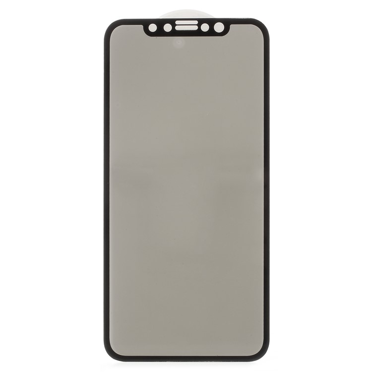 3D Curved Anti-spy Full Coveraged Tempered Glass Screen Protector for iPhone X / 10-1