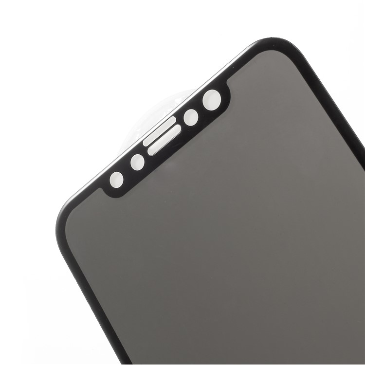 3D Curved Anti-spy Full Coveraged Tempered Glass Screen Protector for iPhone X / 10-6