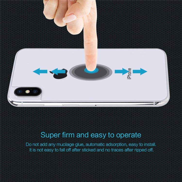 NILLKIN Amazing H for iPhone X Tempered Glass Back Cover Protector Film Anti-explosion-9