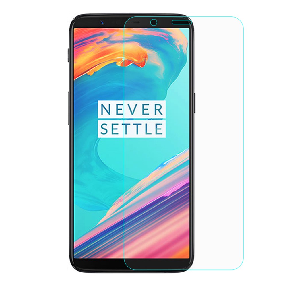 Film Protecteur D'écran En Verre Trempé De 0,3 Mm Pour Le Bord D'arc D'oneplus 5T