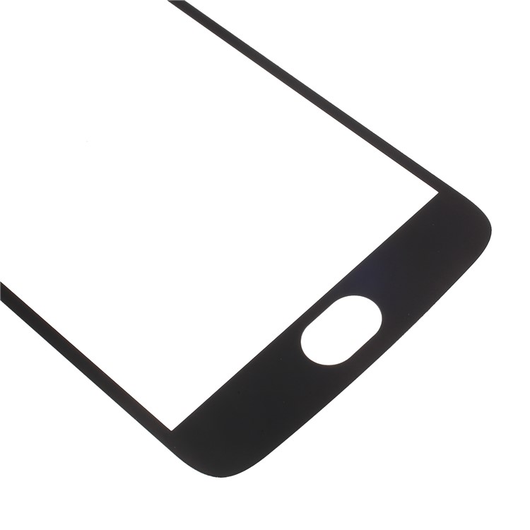 Silk Print Full Screen Tempered Glass Protector Guard Film for Motorola Moto G5S - Black-4