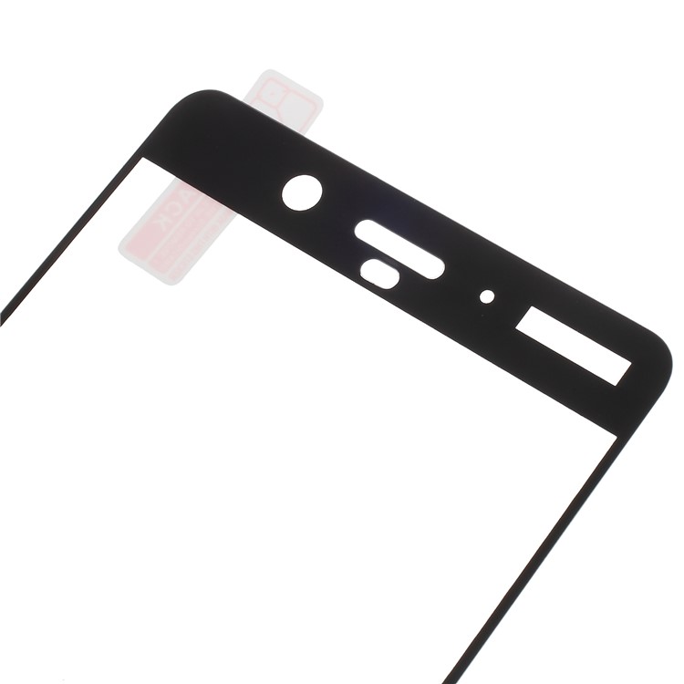 Full Size Silk Print Tempered Glass Screen Protector Film for Nokia 8 - Black-3