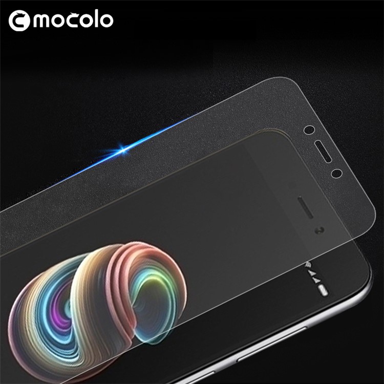 MOCOLO Clear Tempered Glass Screen Protector Guard Arc Edge for Xiaomi Redmi 5A-6