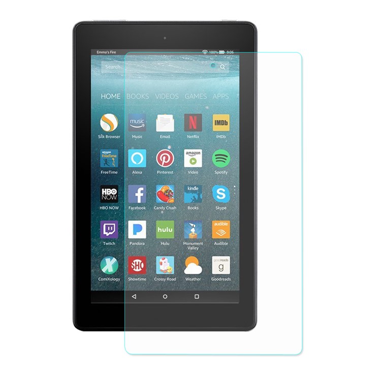 HAT PRINCE Universal 0.33mm 9H Tablet LCD Tempered Glass Screen Guard Film for Amazon Fire 7 (2017)-2