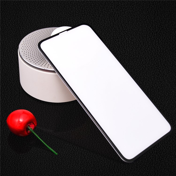 PDGD 3D Arc Edges Tempered Glass Full Screen Coverage Protector Film 0.3mm for iPhone X - Black-2