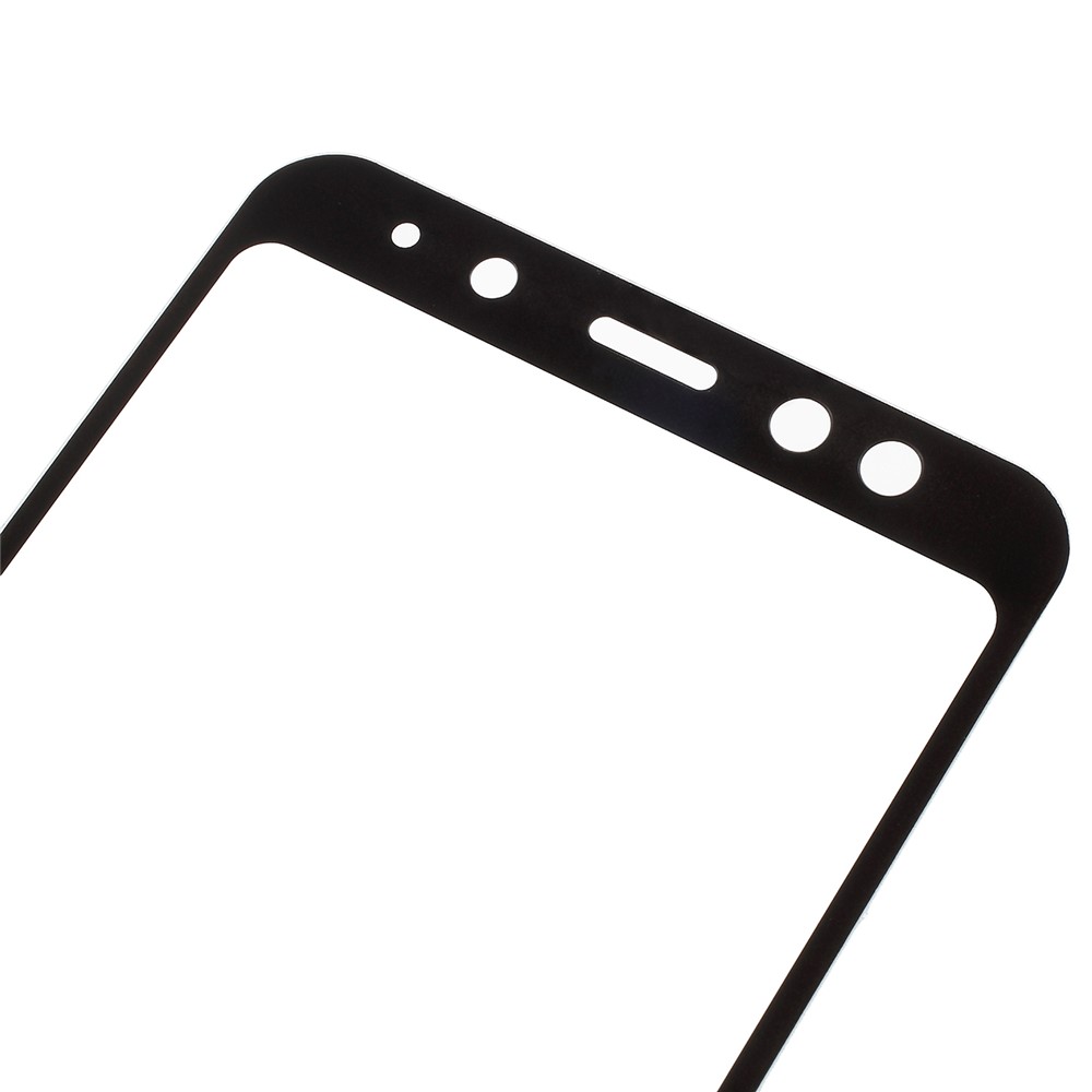 Silk Printing Full Coverage Tempered Glass Screen Protector Film for Samsung Galaxy A8 (2018)-3