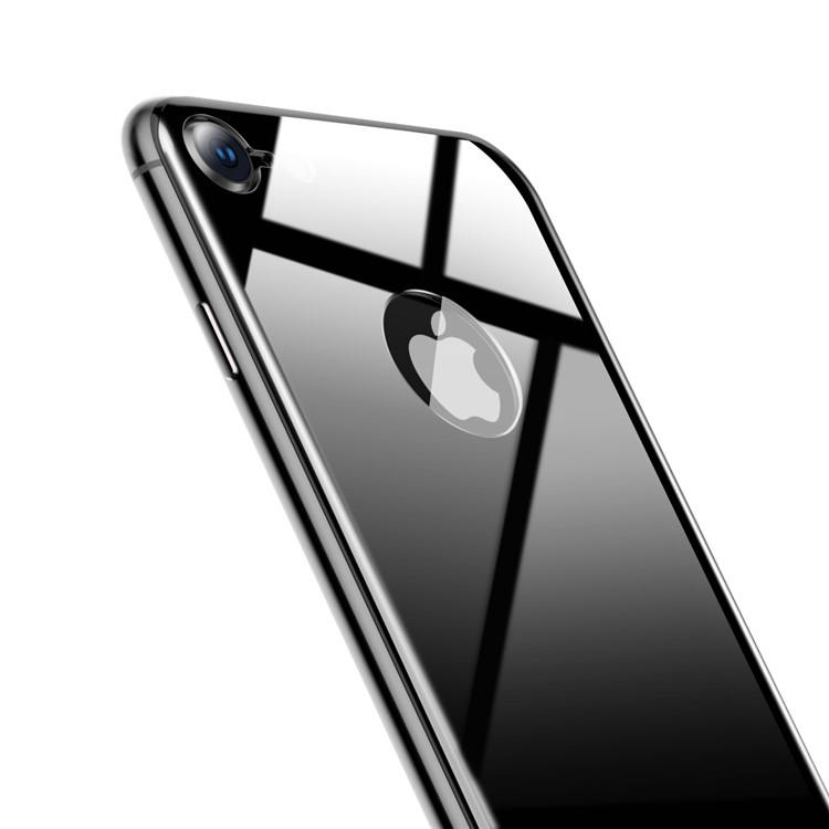 

BASEUS 0.3mm 4D Arc Edge Full Glue Full Tempered Glass Back Protector Film for iPhone 8 - Black, iPhone 8 4.7 inch