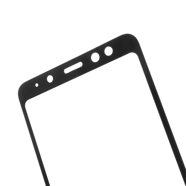 Полный Охват Закаленный Стеклянный Экран Протектор Для Samsung Galaxy A8 (2018) - Чернить-3