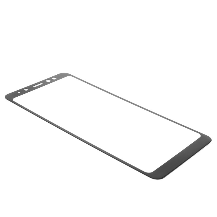 Full Coverage Tempered Glass Screen Protector for Samsung Galaxy A8+ (2018) - Black-2
