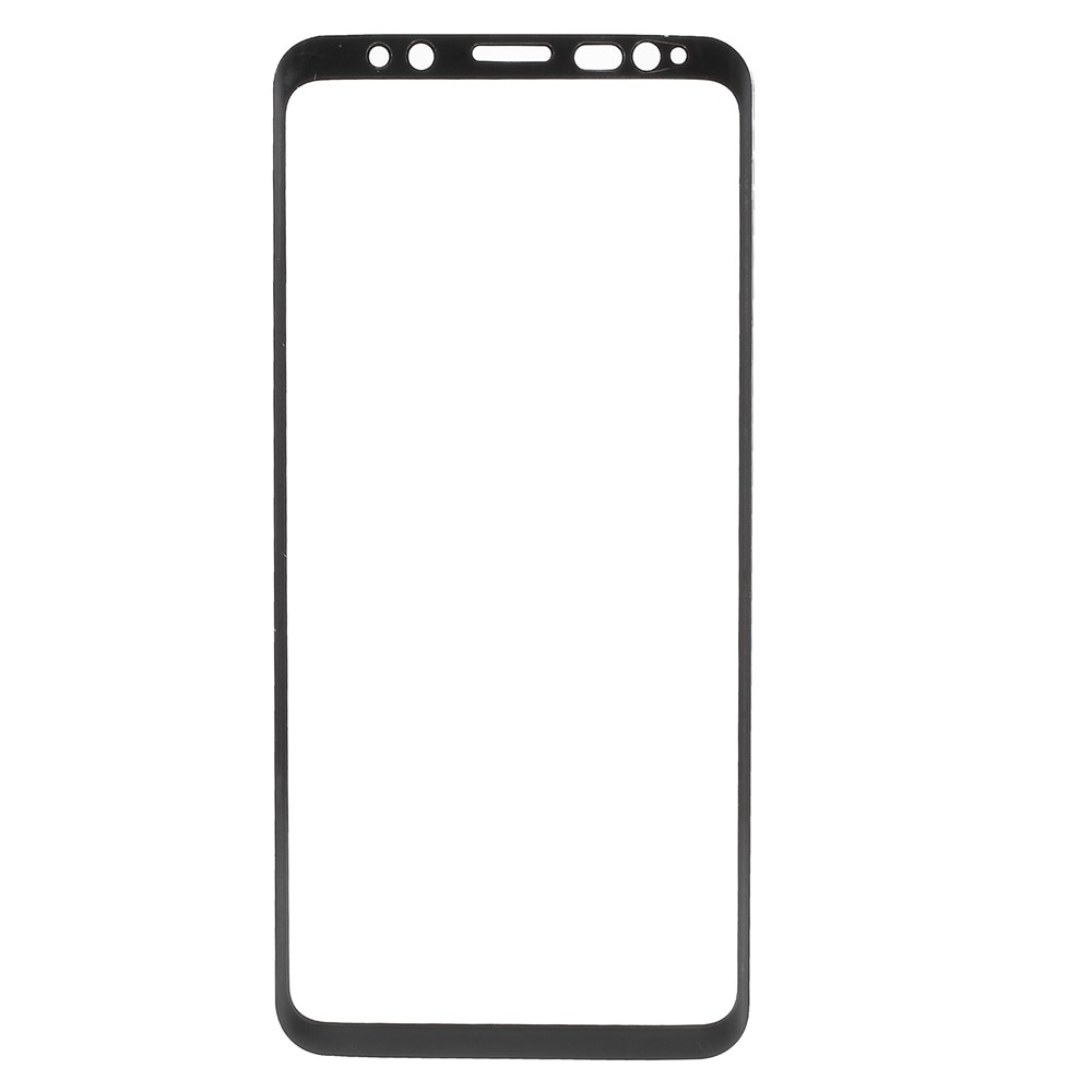 Voller Größe Gehärtetem Glas Displayschutzfolie Schild Film Für Samsung Galaxy S9 G960 - Schwarz-2