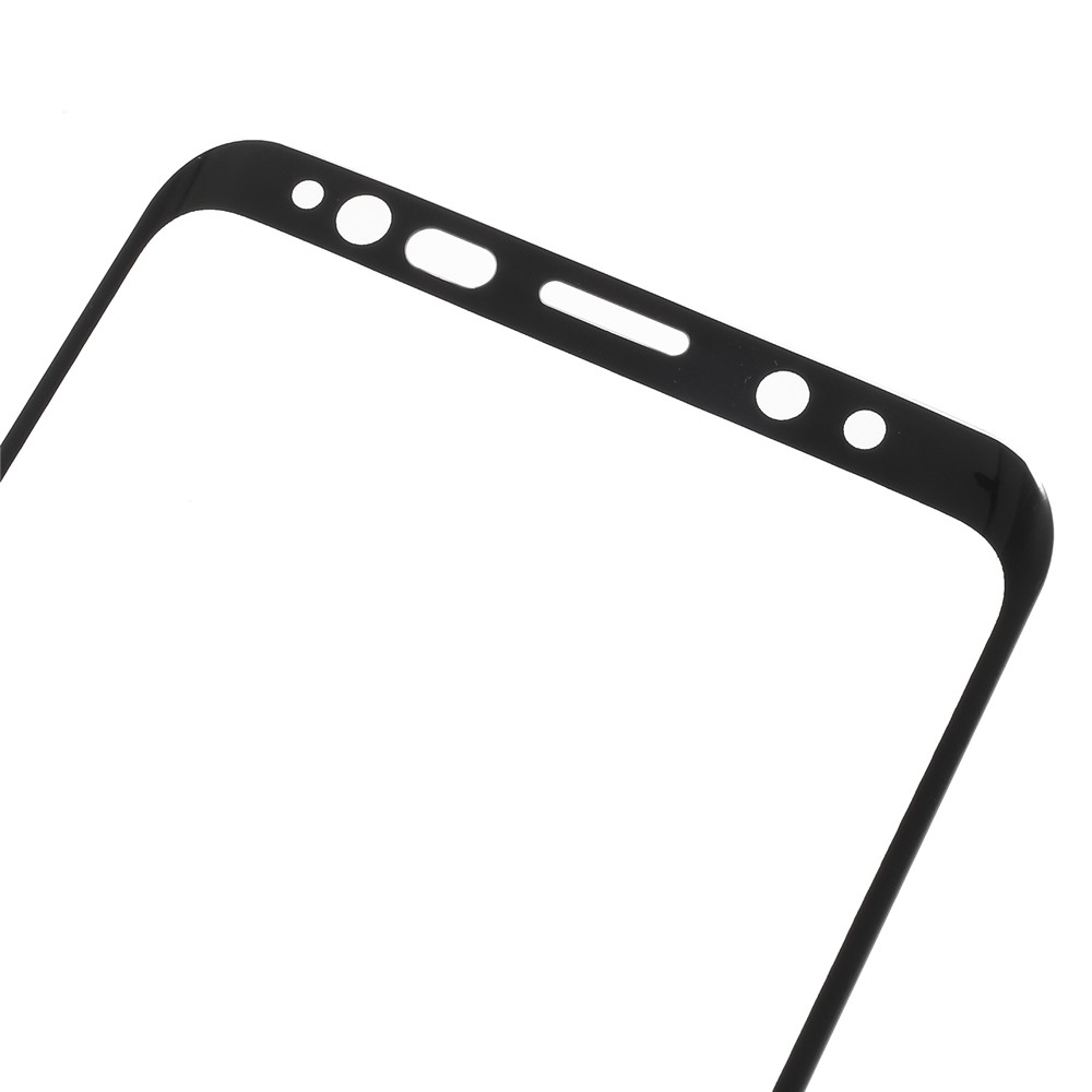 Voller Größe Gehärtetem Glas Displayschutzfolie Schild Film Für Samsung Galaxy S9 G960 - Schwarz-3