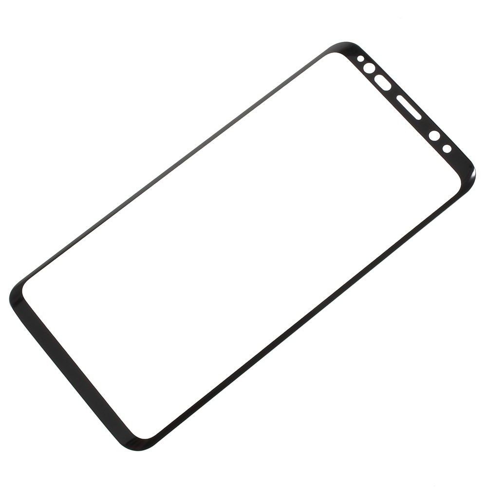 Voller Größe Gehärtetem Glas Displayschutzfolie Schild Film Für Samsung Galaxy S9 G960 - Schwarz-5