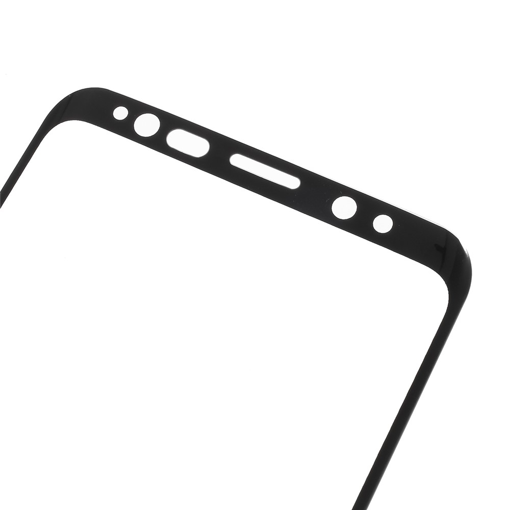 Pellicola Proteggi Schermo In Vetro Temperato A Grandezza Naturale Per Samsung Galaxy S9 + G965 - Nero-3