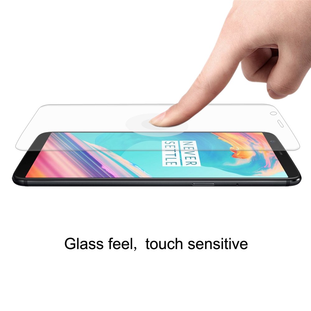 HAT PRINCE 0.1mm Full Coverage Soft Screen Protector Film for OnePlus 5T-5