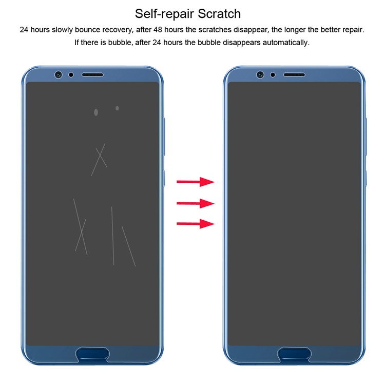 HAT PRINCE 0.1mm Full Coverage Soft Screen Protector Film for Huawei Honor V10 / View 10-4
