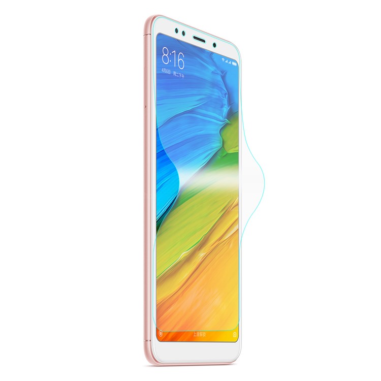 HAT PRINCE 0.1mm Full Coverage Soft Screen Protector Film for Xiaomi Redmi 5-4