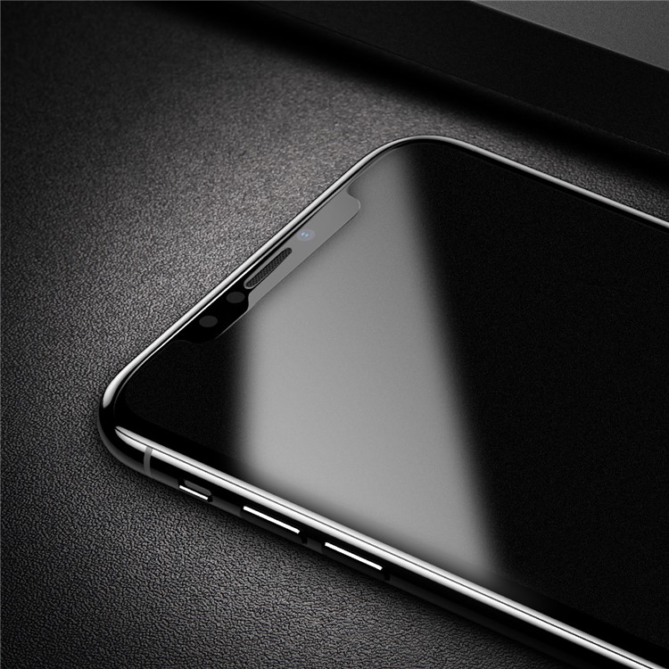 BASEUS for iPhone X/10 5.8-inch 0.25mm Clear Anti-fingerprint Tempered Glass Screen Protector (Not Complete Covering) - Transparent-9