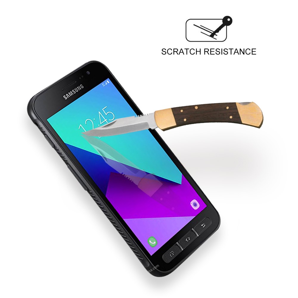 100PCS/Lot 0.3mm Tempered Glass Screen Protector Shield Film for Samsung Galaxy Xcover 4 Arc Edge-3